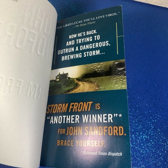 Storm Front ~ A Virgil Flowers Novel ~ by John Sandford ~ Paperback - Picture 6 of 9